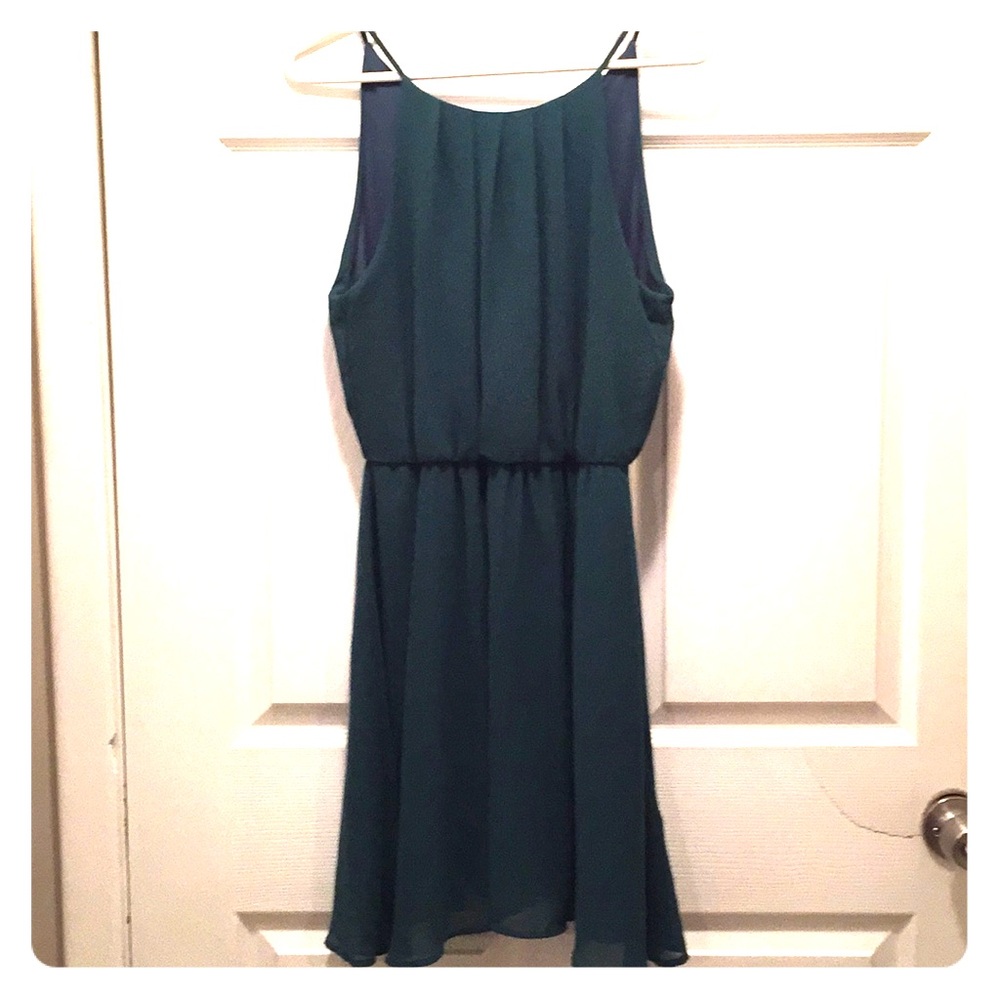 LUSH Dress - Forest Green
